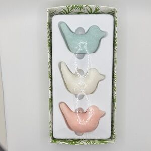 Bird Trio Scented Candle Set - Beautiful Pastels
